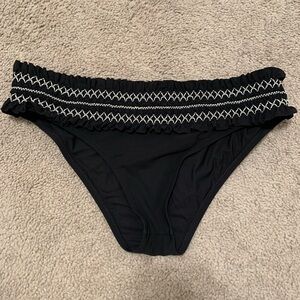 Tory Burch costa hipster‎ black bikini bottom small